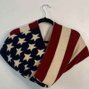 Cozy USA Infinity Flag Scarf